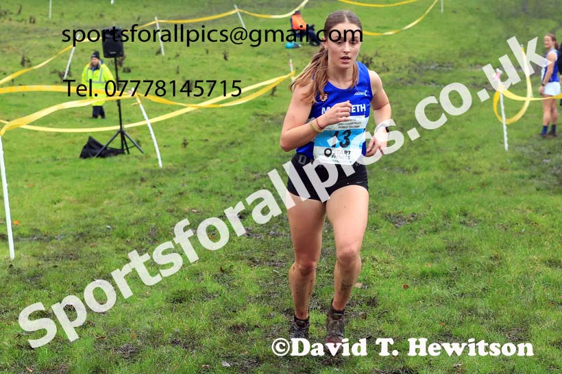 Womens Senior and Womens Masters 2023 NECAA Cross Country Relays, Thornley Hall Farm, Peterlee, County Durham. Photo: David T. Hewitson/Sports for All Pics